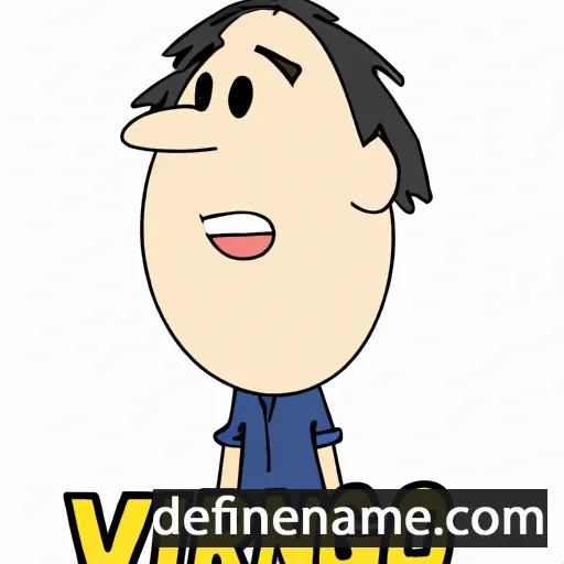 cartoon of the name Virginio