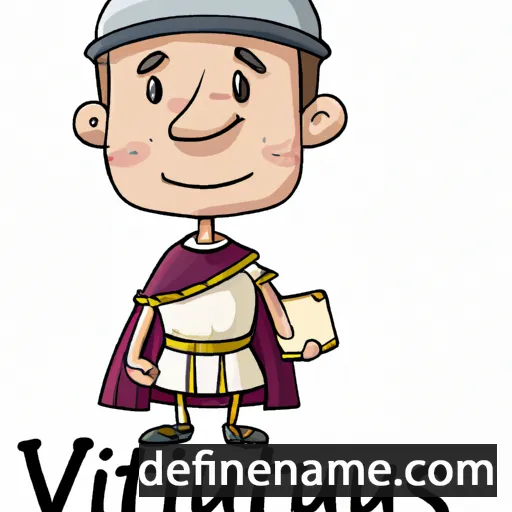 cartoon of the name Vitalianus