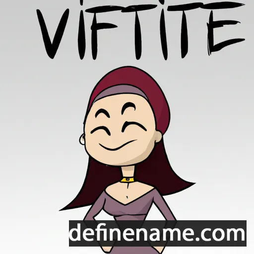 Viviette cartoon