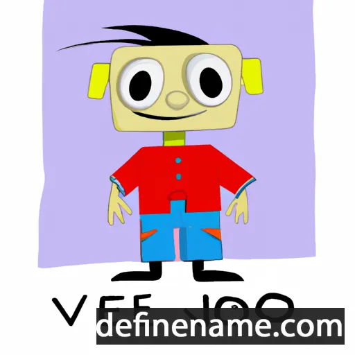 cartoon of the name Vjeko