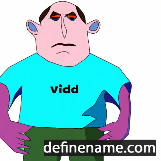 cartoon of the name Vlad