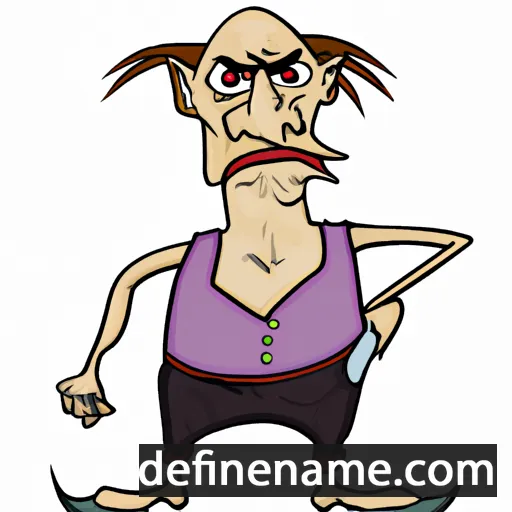 cartoon of the name Vladimer