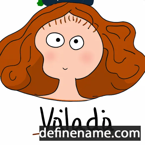 cartoon of the name Vladislava