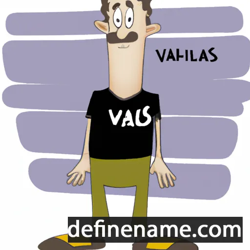 cartoon of the name Vlas