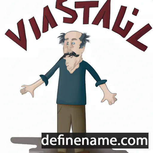 cartoon of the name Vlastislav