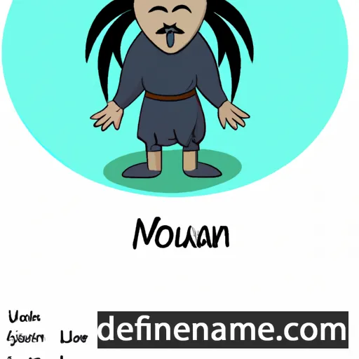 cartoon of the name Vohu Manah