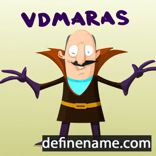 cartoon of the name Voldemaras