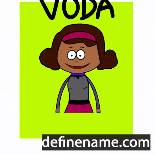 Vonda cartoon