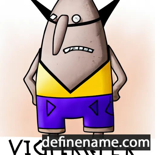 cartoon of the name Vortigern