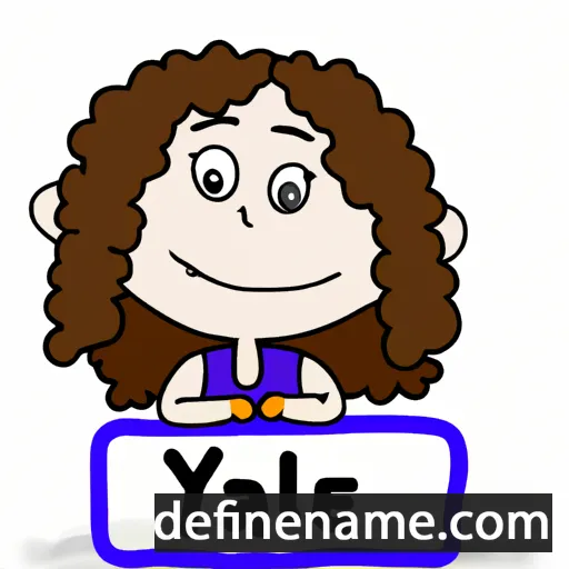 cartoon of the name Yael