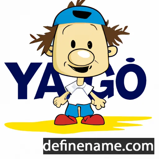 cartoon of the name Yago