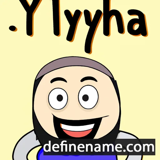 cartoon of the name Yahya