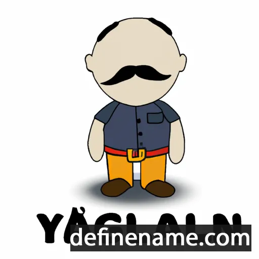 cartoon of the name Yalçın