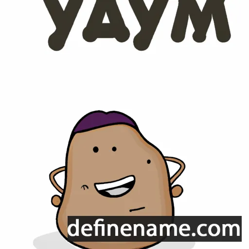 Yam cartoon