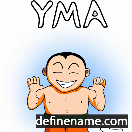 cartoon of the name Yama