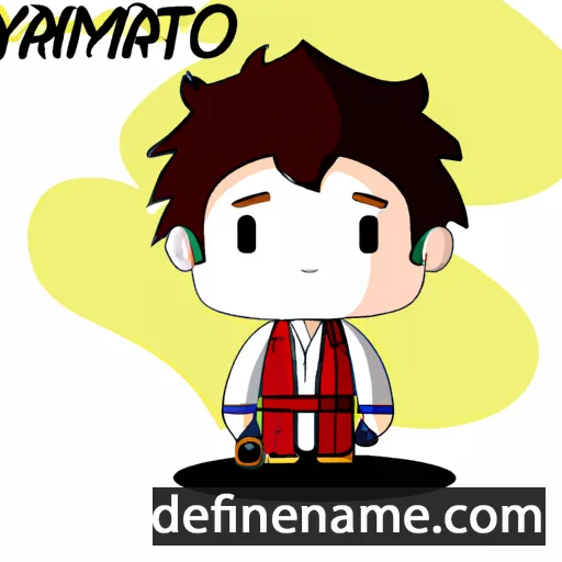 cartoon of the name Yamato