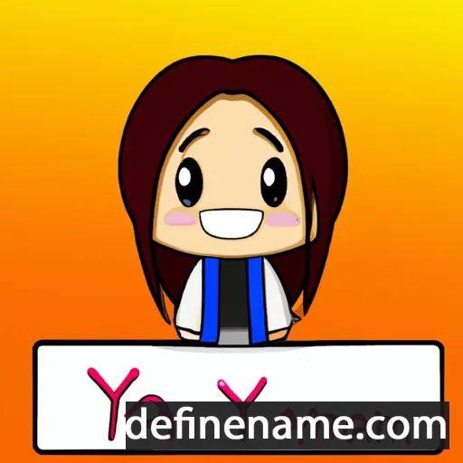 cartoon of the name Yami