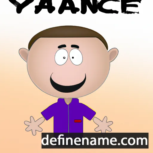 cartoon of the name Yannick