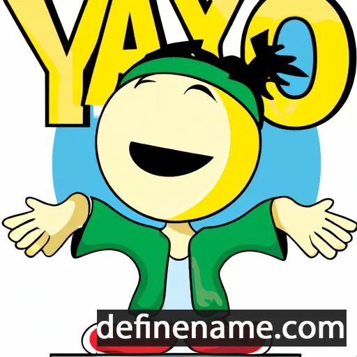 cartoon of the name Yao