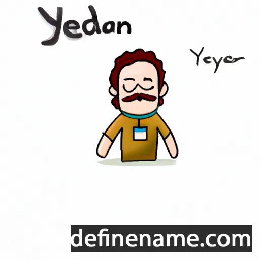 cartoon of the name Yarden