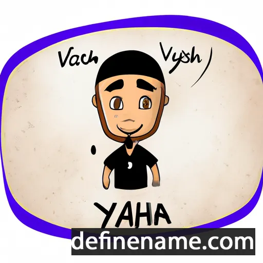 cartoon of the name Yasha