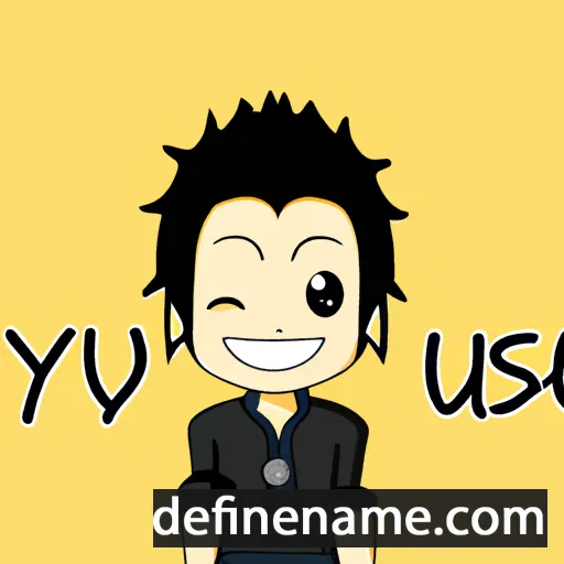 cartoon of the name Yasu