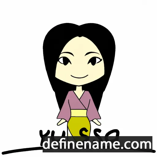 cartoon of the name Yasuko