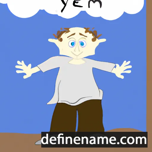 cartoon of the name Yefim