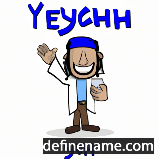 cartoon of the name Yehowah