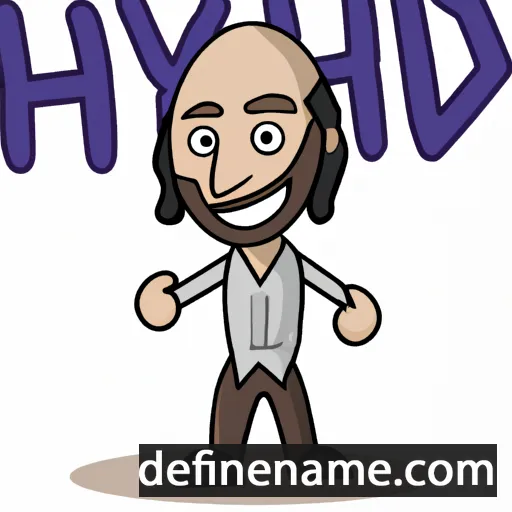 cartoon of the name Yehudi