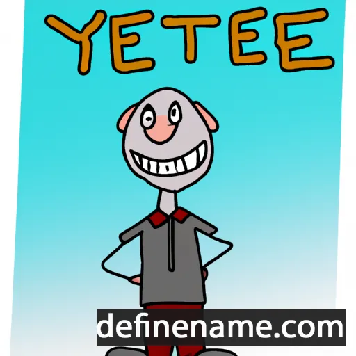 cartoon of the name Yente