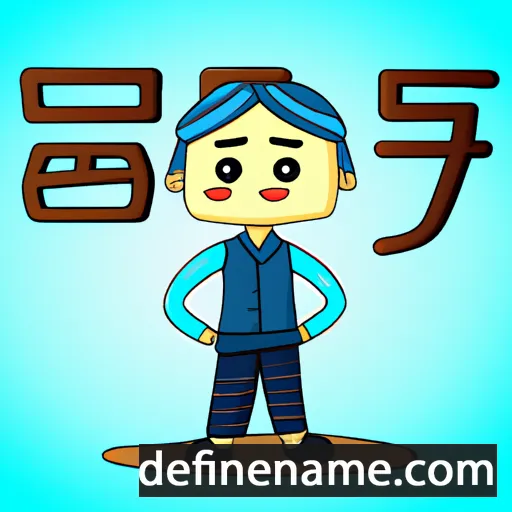 cartoon of the name Yeong-Su