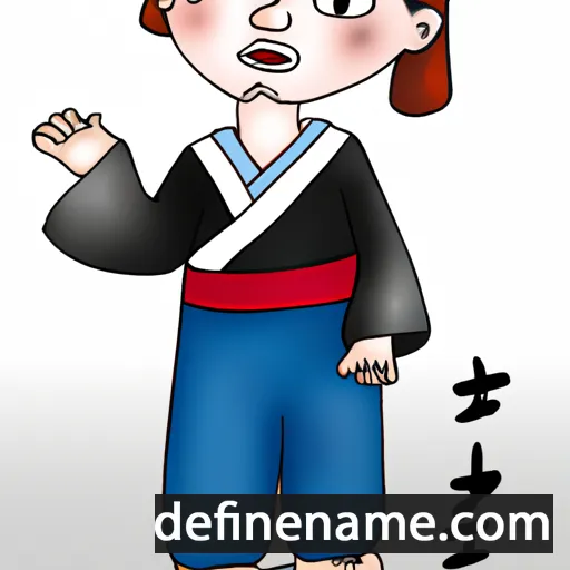 Yeong-Suk cartoon