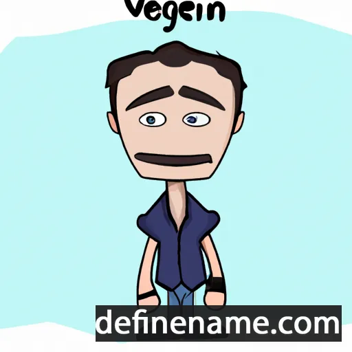 cartoon of the name Yevgeni