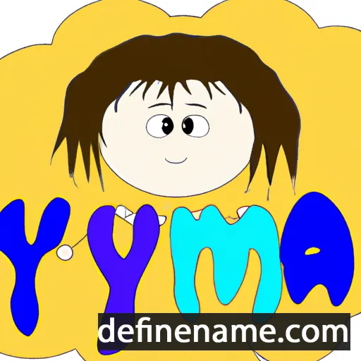 Yima cartoon