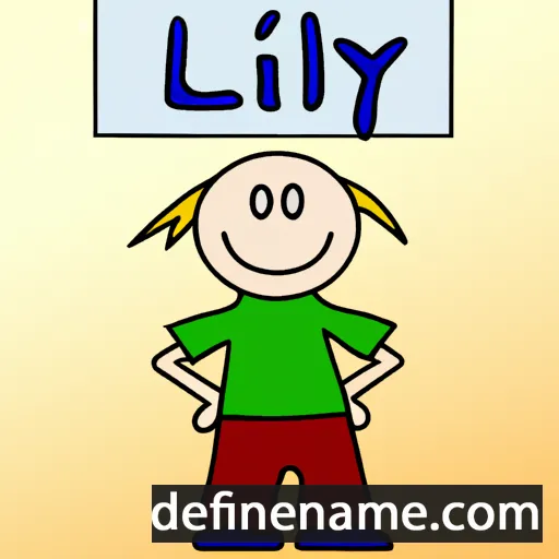 cartoon of the name Ylli