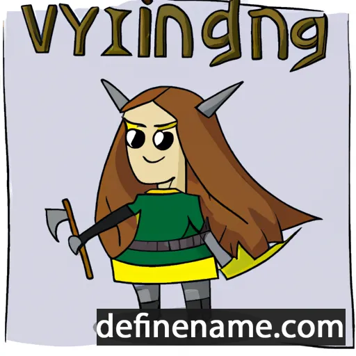 cartoon of the name Yngvildr