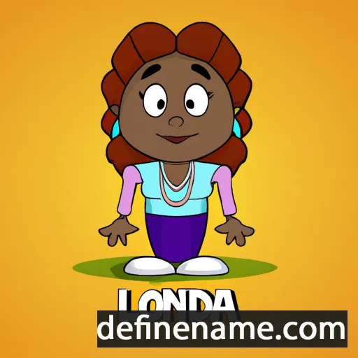 cartoon of the name Yolonda