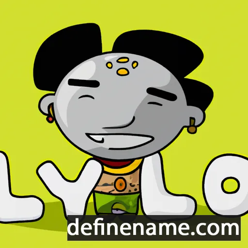 cartoon of the name Yolotli