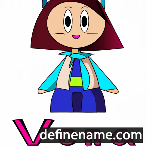 cartoon of the name Yonca