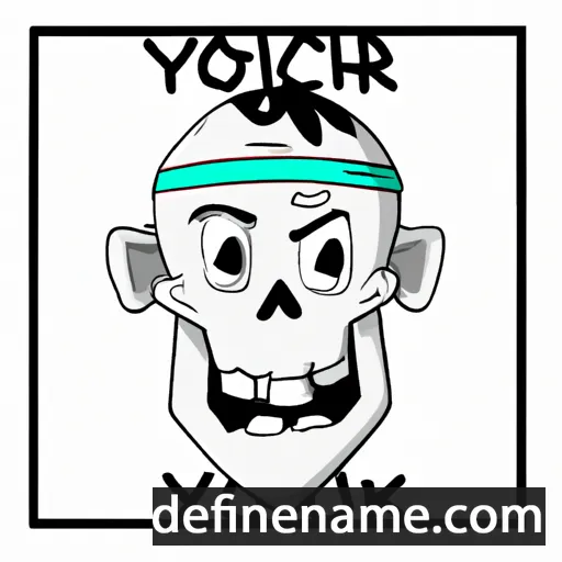 cartoon of the name Yorick