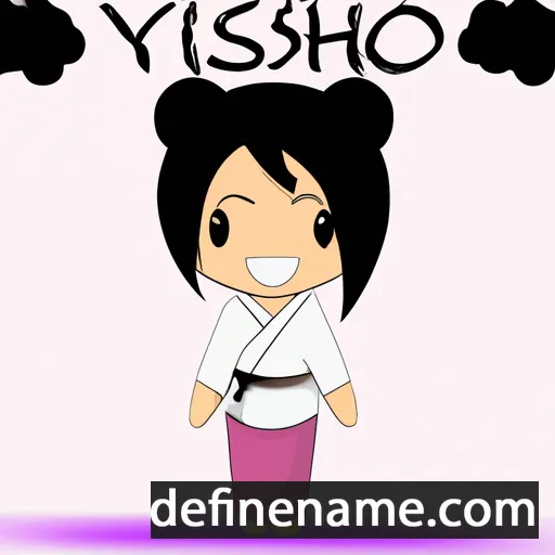 cartoon of the name Yoshiko