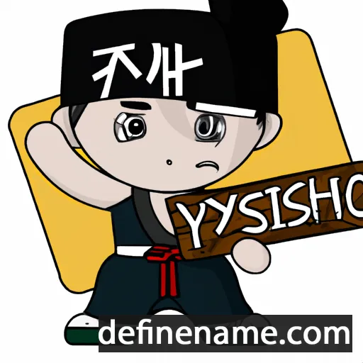 Yoshirō cartoon