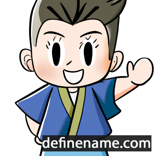 cartoon of the name Yūto