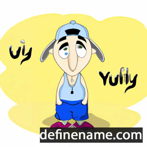 cartoon of the name Yuliy