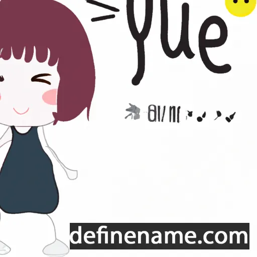 cartoon of the name Yume