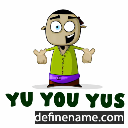 cartoon of the name Yunus