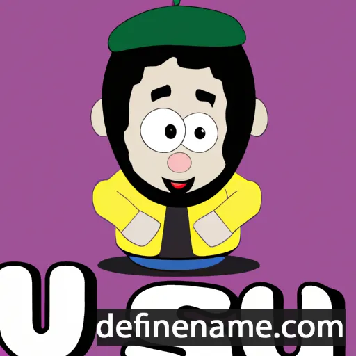 cartoon of the name Yusup