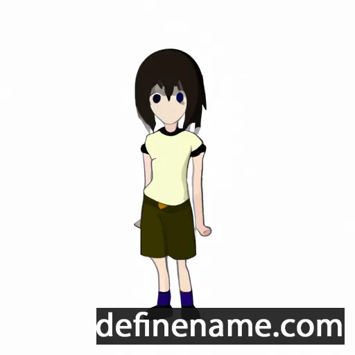 cartoon of the name Yuuko