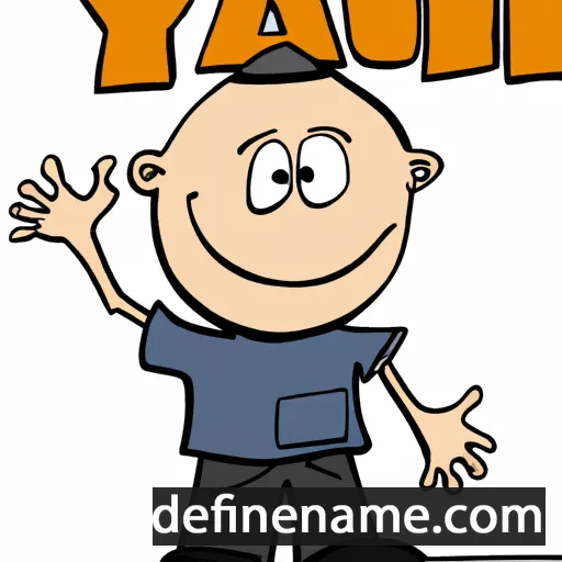 cartoon of the name Yuval